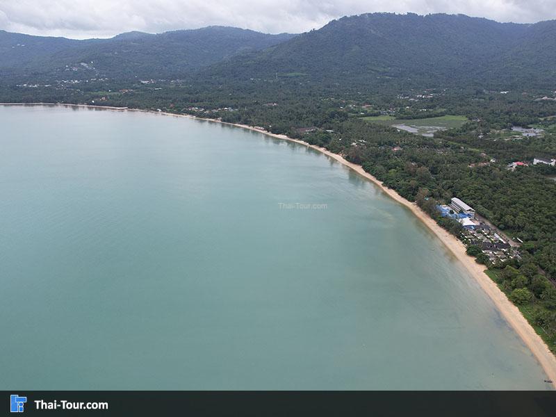 ภาพมุมสูง หาดลิปะน้อย