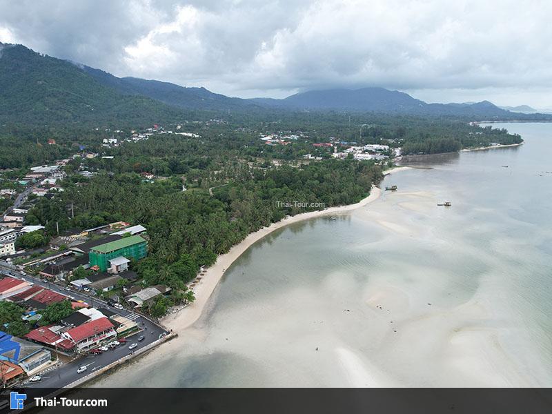 ภาพมุมสูงหาดหน้าทอน