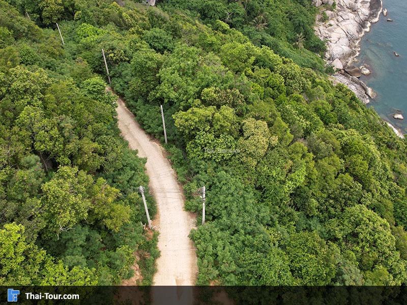 ทางเดินขึ้น จุดชมวิวหาดริ้น