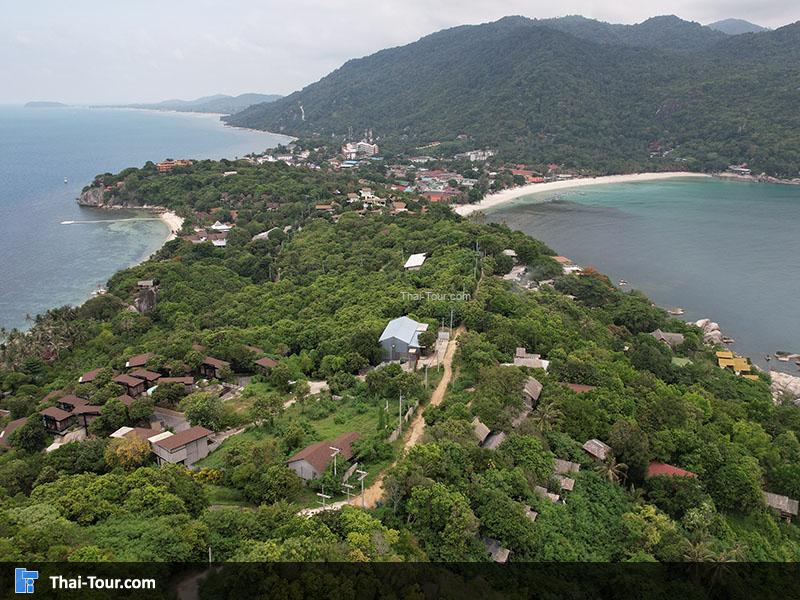 ภาพมุมสูง จุดชมวิวหาดริ้น