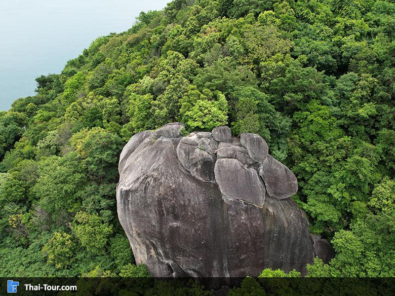 ภาพมุมสูง จุดชมวิวหาดริ้น