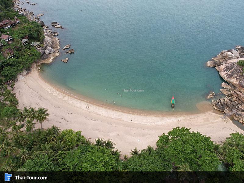 ภาพมุมสูงหาดธารเสด็จ