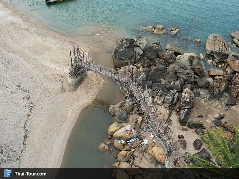 ภาพมุมสูงหาดธารเสด็จ