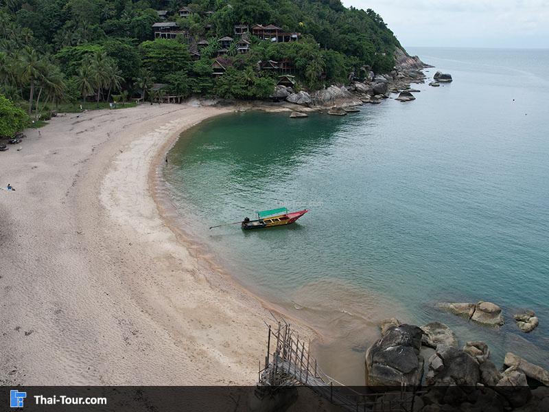 ภาพมุมสูงหาดธารเสด็จ