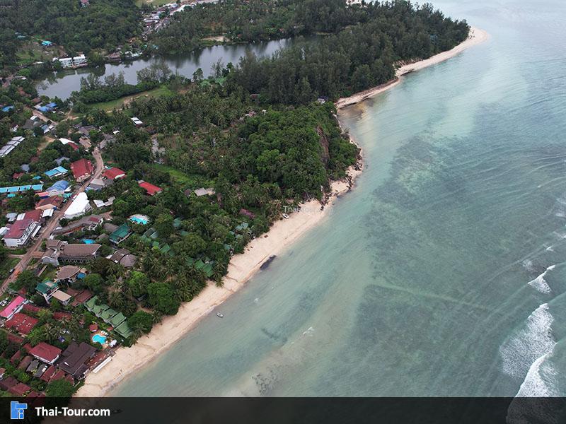 ภาพมุมสูง หาดเจ้าเภา