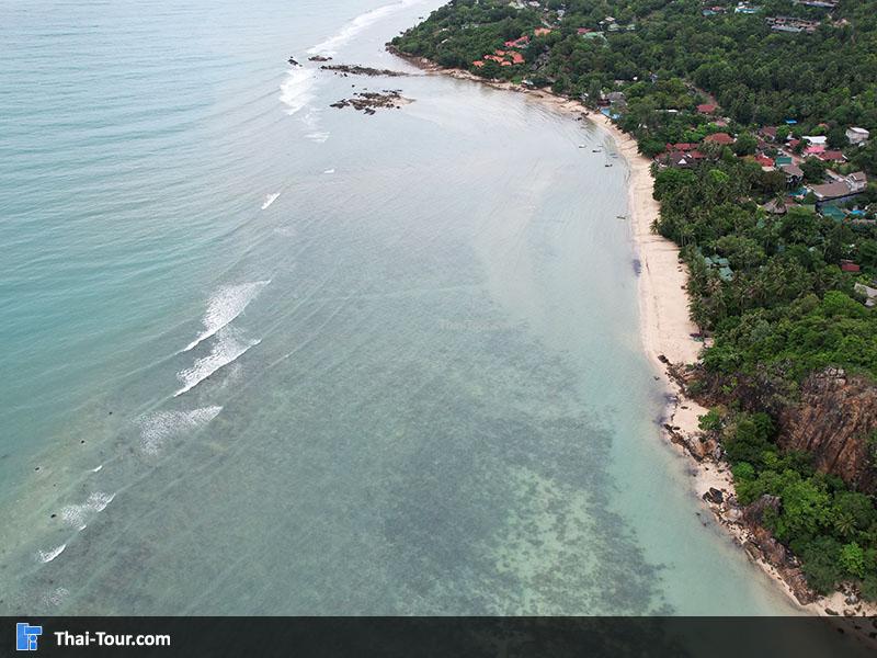 รุูปภาพมุมสูง หาดเจ้าเภา
