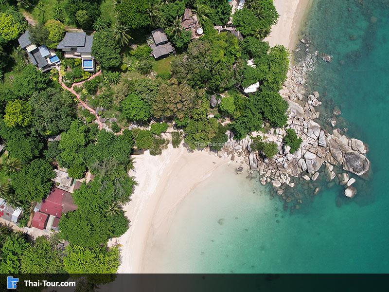 ภาพมุมสูง หาดท้องนายปานน้อย
