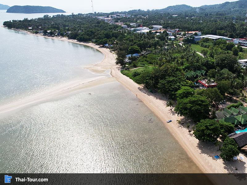 ภาพมุมสูงหาดท้องศาลา