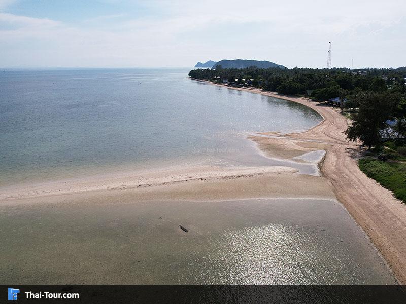 ภาพมุมสูงหาดท้องศาลา
