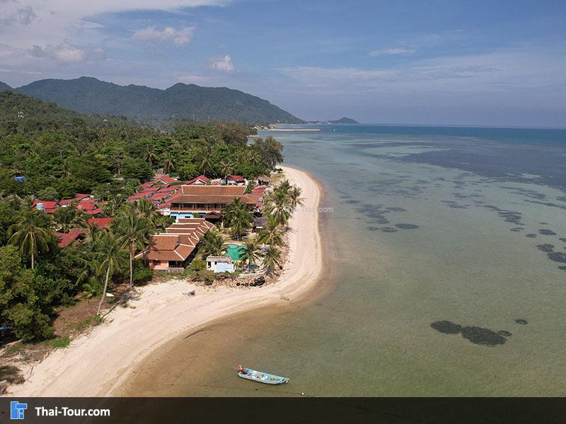 ภาพมุมสูง หาดบ้านใต้