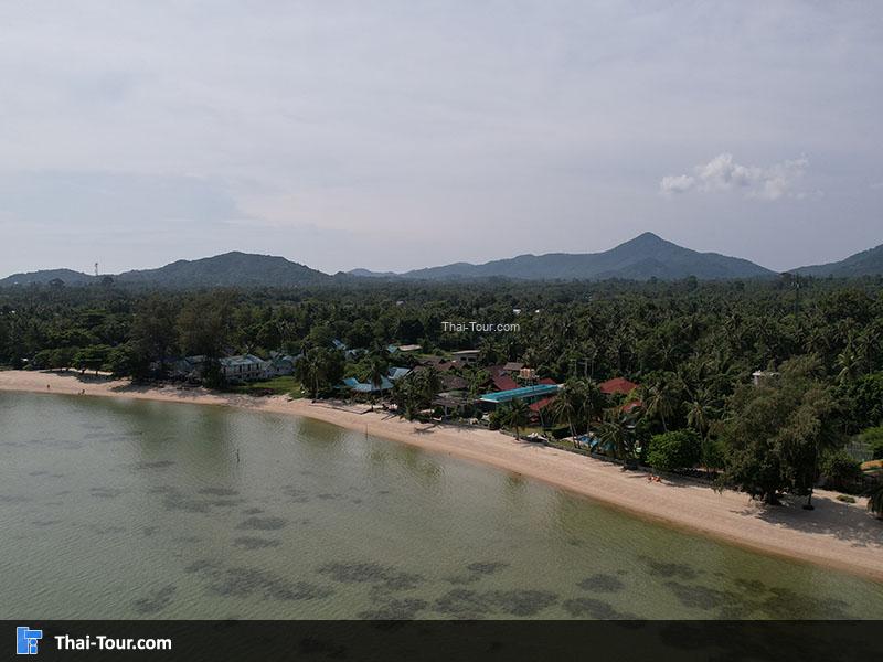 ภาพมุมสูง หาดบ้านใต้