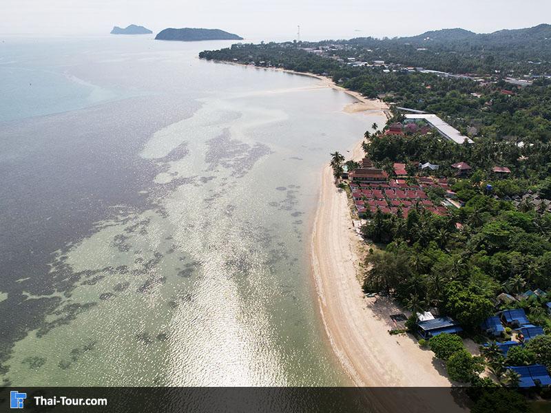 ภาพมุมสูง หาดบ้านใต้