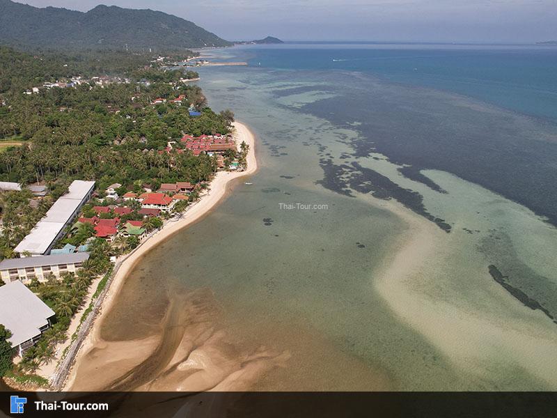 ภาพมุมสูง หาดบ้านใต้