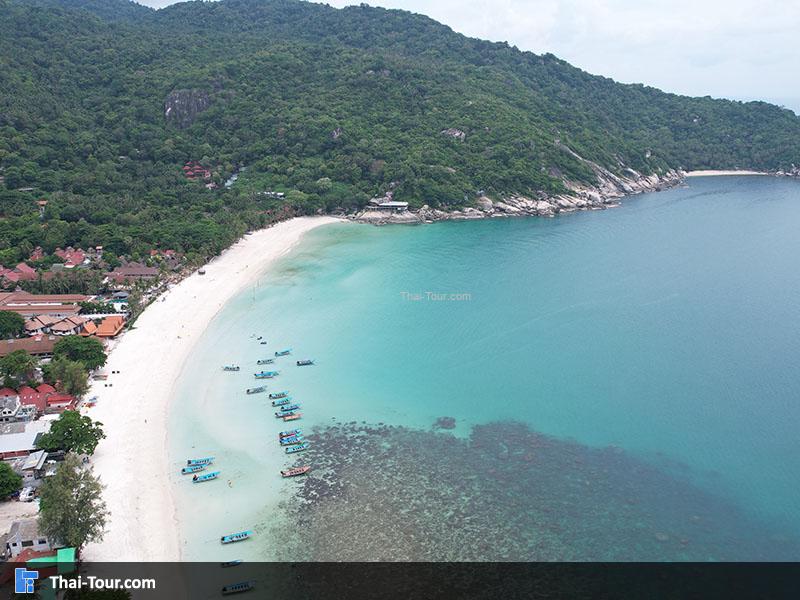 ภาพมุมสูง หาดริ้น