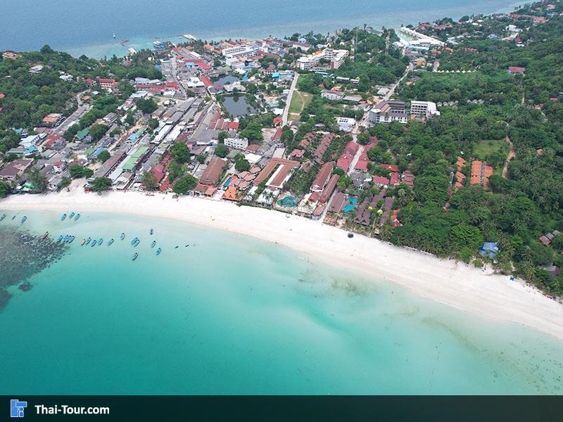 ภาพมุมสูง หาดริ้น