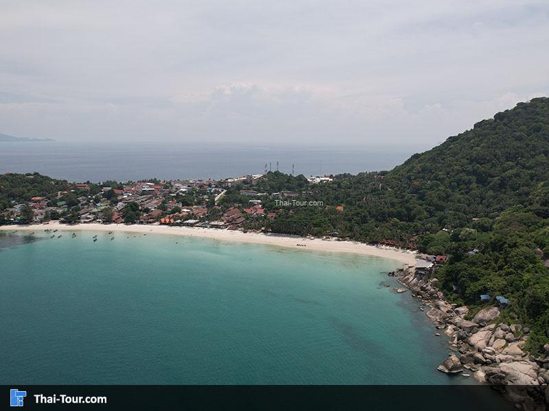 ภาพมุมสูง หาดริ้น