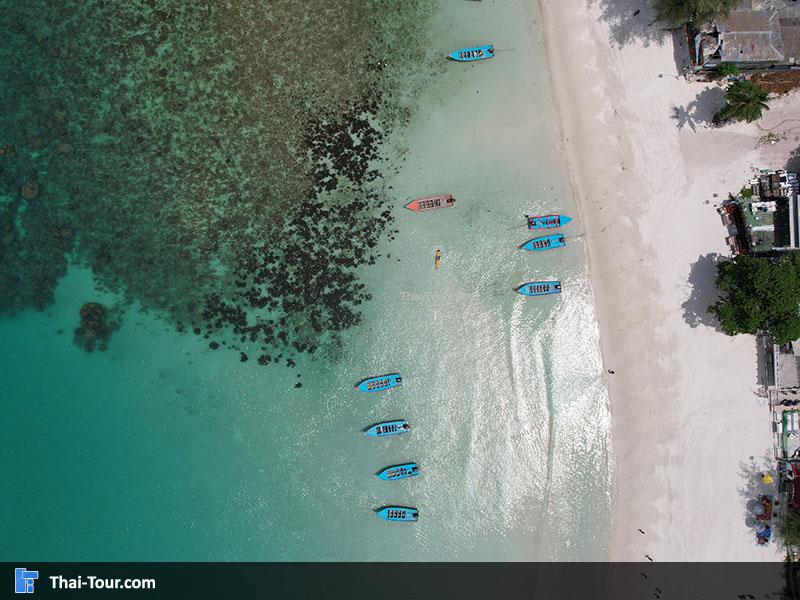 ภาพมุมสูง หาดริ้น