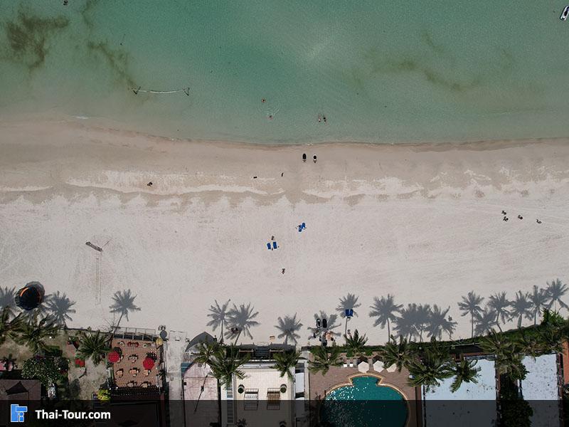 ภาพมุมสูง หาดริ้น