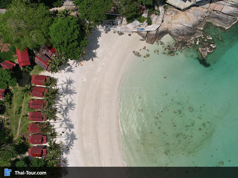 ภาพมุมสูง หาดริ้น