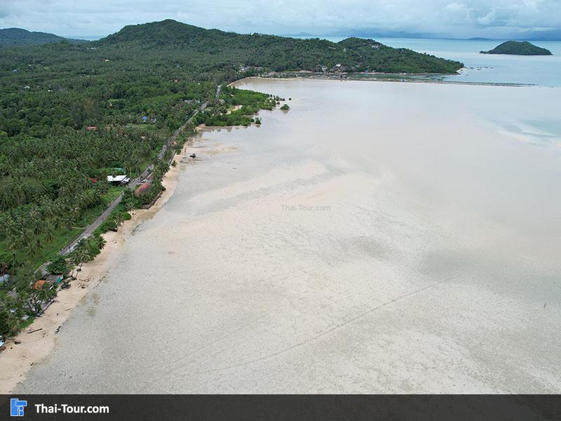 ภาพมุมสูง หาดหินกอง เกาะพะงัน