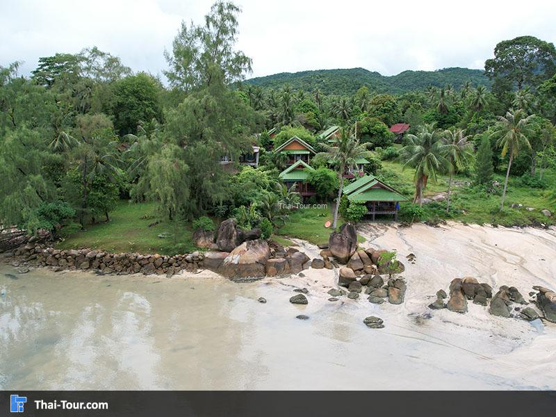 ภาพมุมสูง หาดหินกอง เกาะพะงัน