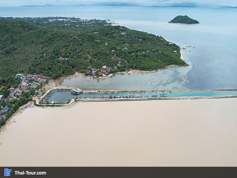 ภาพมุมสูง อ่าววกตุ่ม