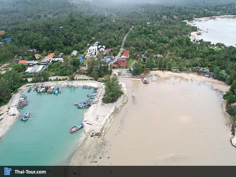 ภาพมุมสูง อ่าวศรีธนู