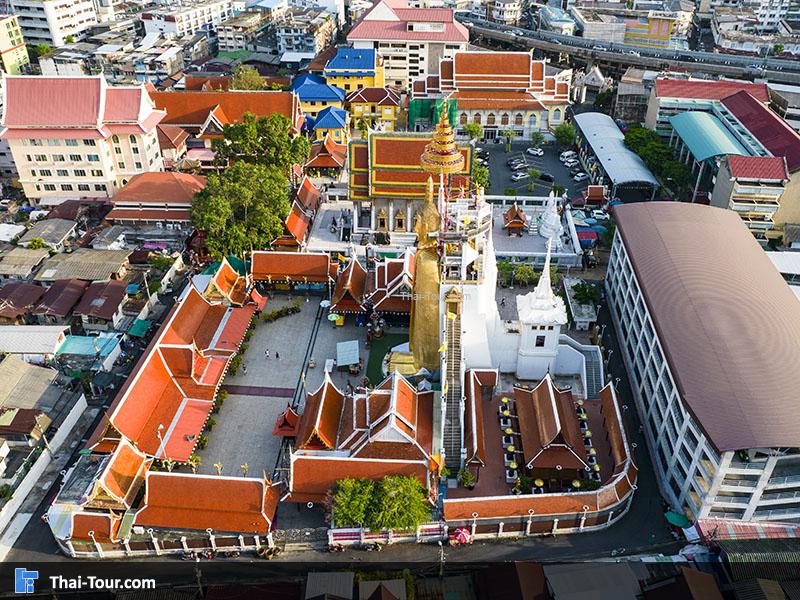 ภาพมุมสูง วัดอินทรวิหาร