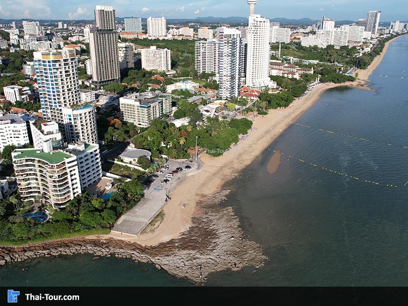 ภาพมุมสูงหาดยินยอม