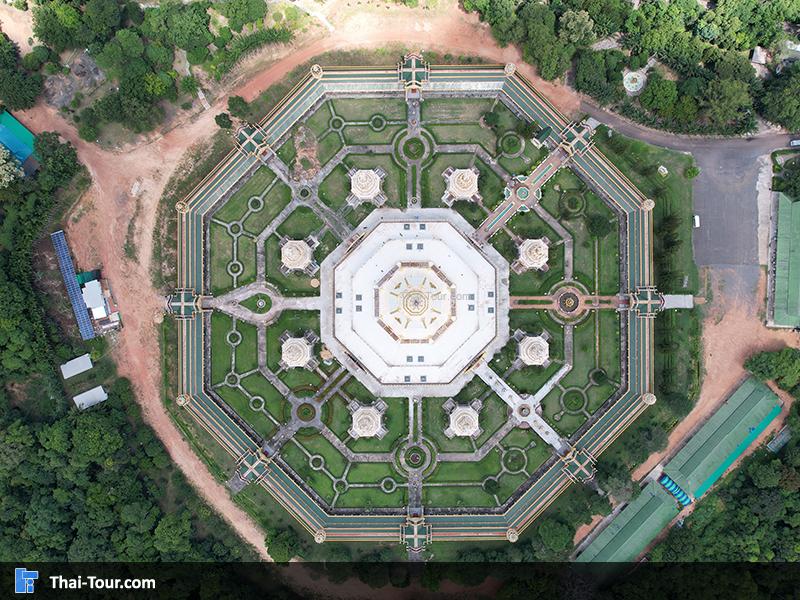 วิวมุมสูง พระมหาเจดีย์ชัยมงคล