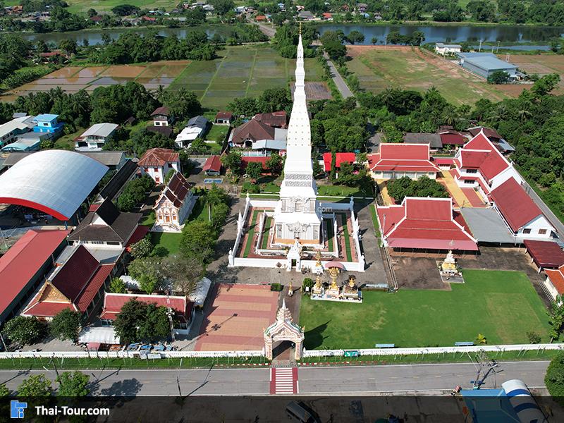 ภาพมุมสูงพระธาตุท่าอุเทน