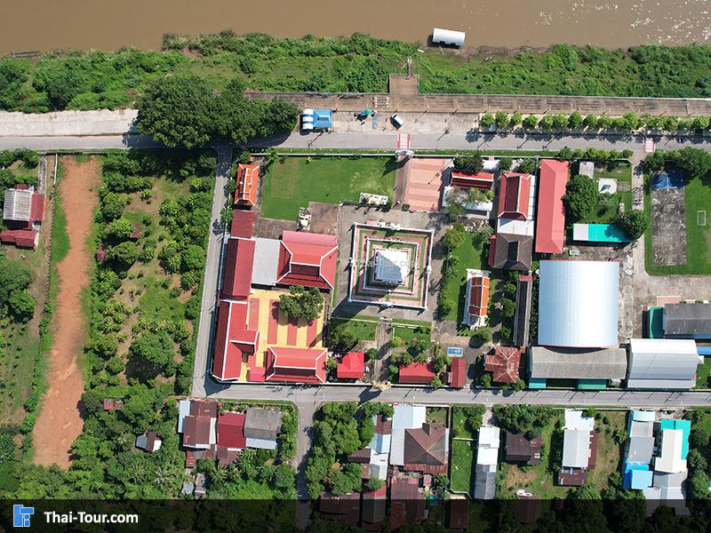 ภาพมุมสูงพระธาตุท่าอุเทน