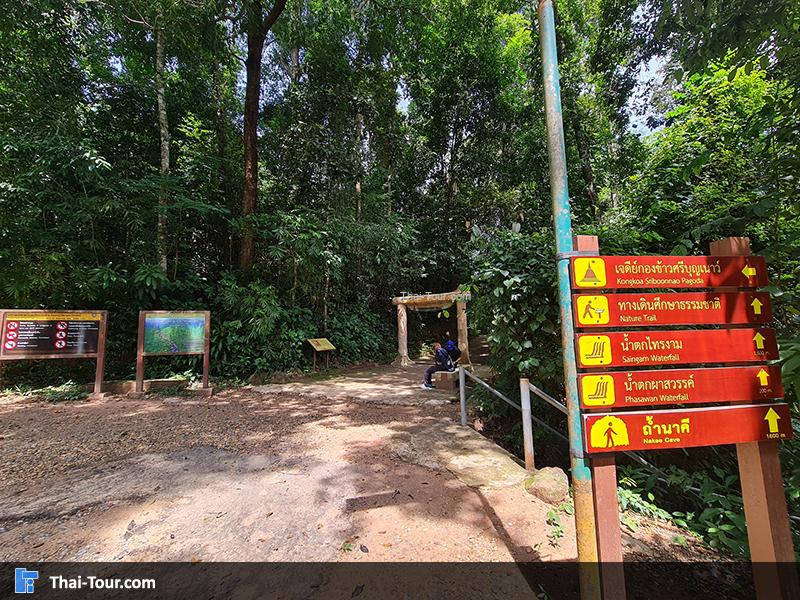 ป้าย ถ้ำนาคี