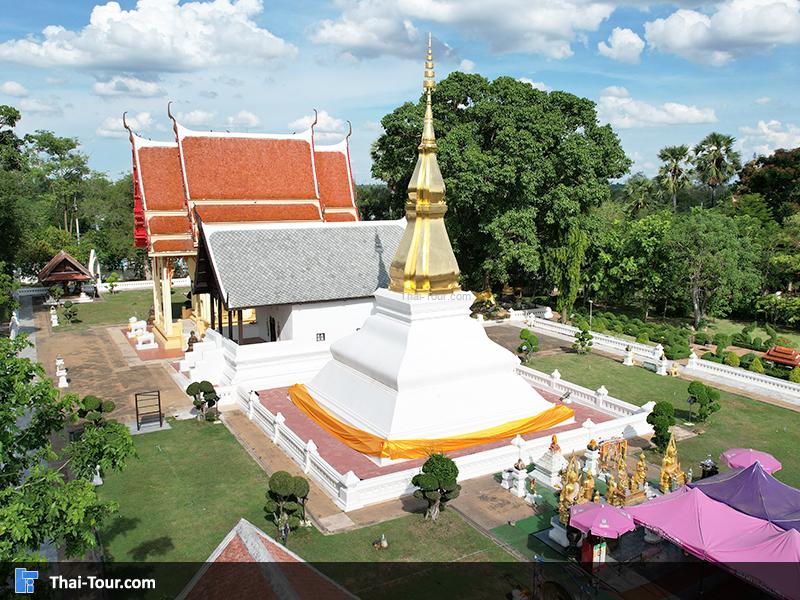 ภาพมุมสูง พระธาตุขามแก่น