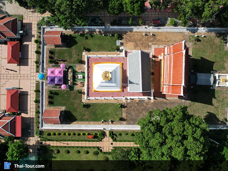 ภาพมุมสูง พระธาตุขามแก่น