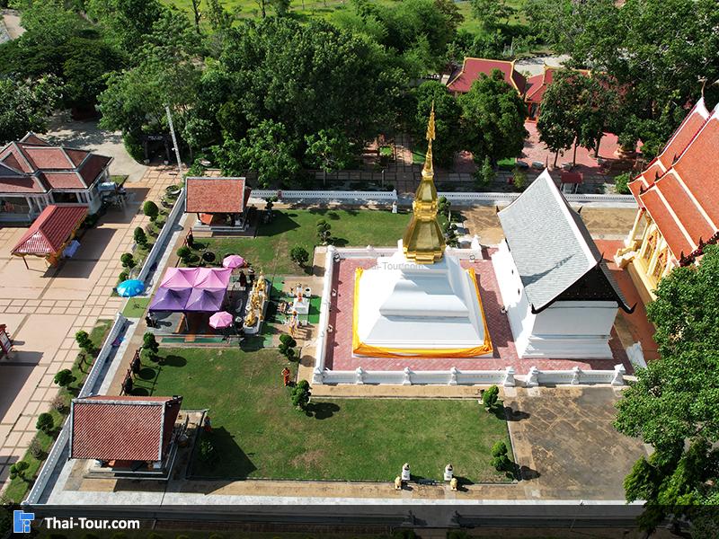 ภาพมุมสูง พระธาตุขามแก่น