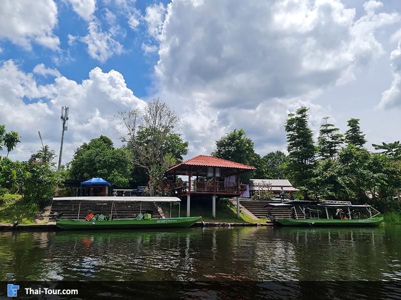 นั่งเรือ ไปชมน้ำตกถ้ำพระ