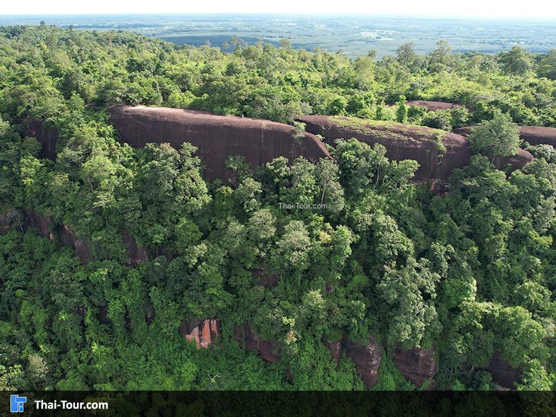 ภาพมุมสูง จุดชมวิวถ้ำฤาษี
