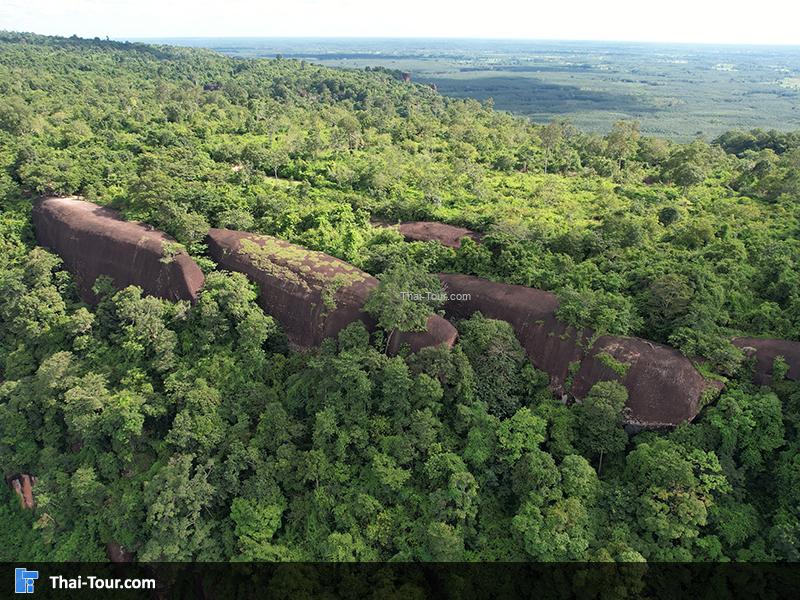 ภาพมุมสูง จุดชมวิวถ้ำฤาษี