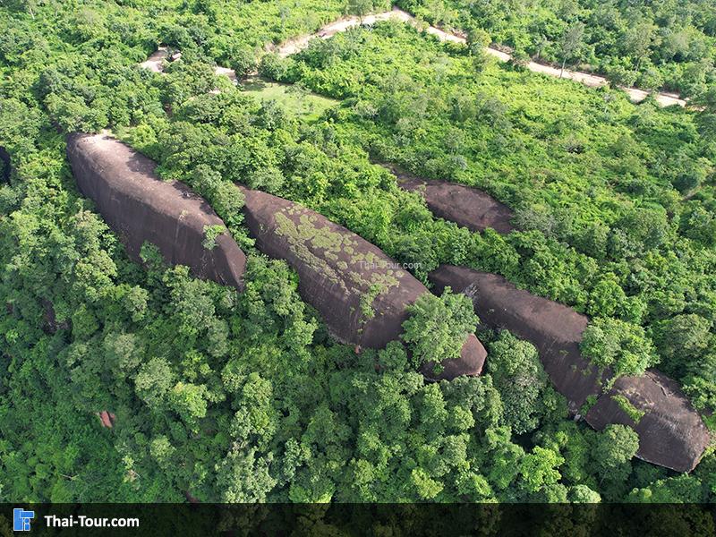 ภาพมุมสูง จุดชมวิวถ้ำฤาษี