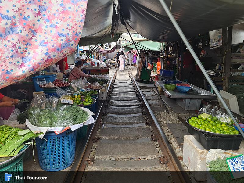 รถไฟ ตลาดร่มหุบ