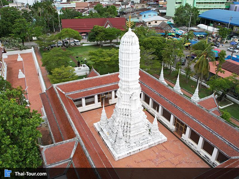 ภาพมุมสูง วัดอัมพวันเจติยาราม