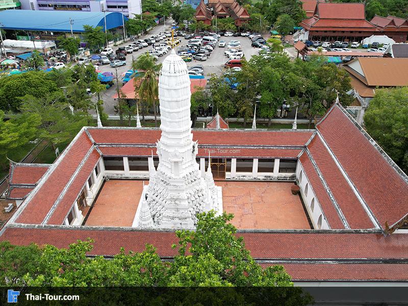 ภาพมุมสูง วัดอัมพวันเจติยาราม
