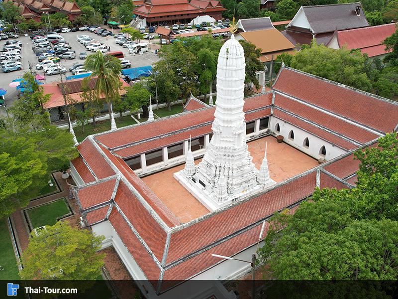 ภาพมุมสูง วัดอัมพวันเจติยาราม