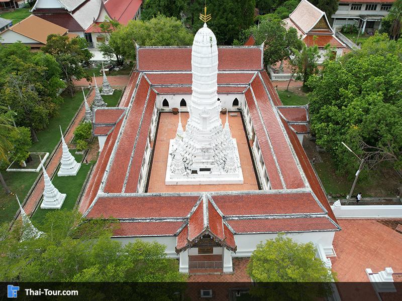 ภาพมุมสูง วัดอัมพวันเจติยาราม
