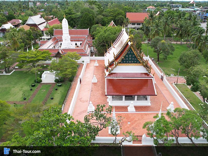 ภาพมุมสูง วัดอัมพวันเจติยาราม