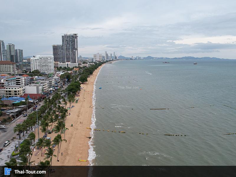 ภาพมุมสูง หาดจอมเทียน