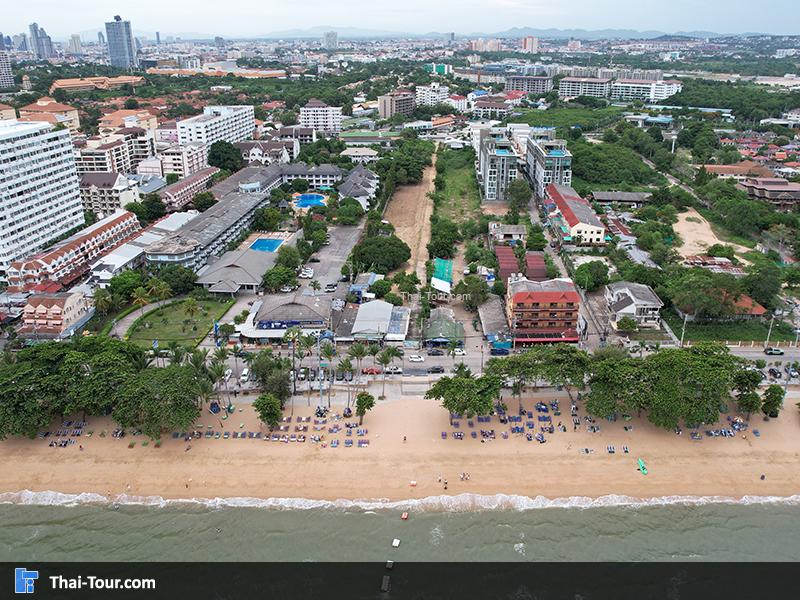 ภาพมุมสูง หาดจอมเทียน