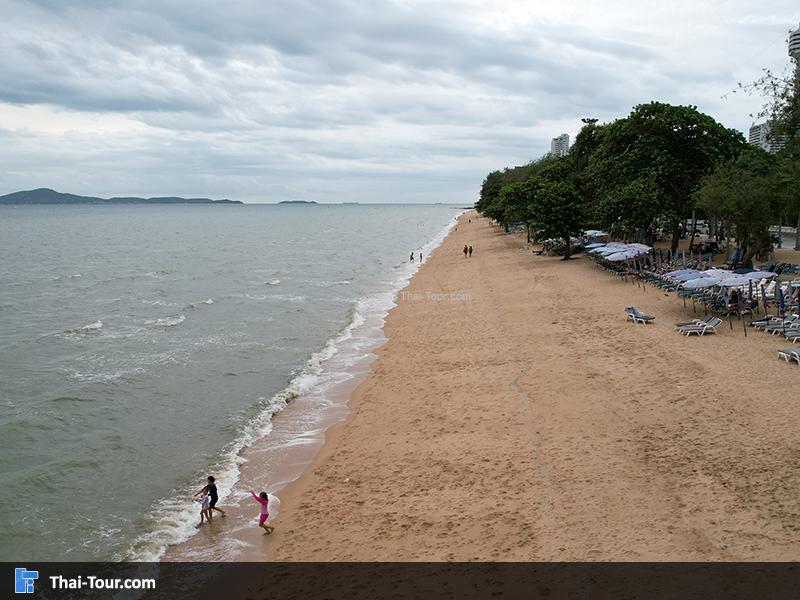 ภาพมุมสูงหาดดงตาล
