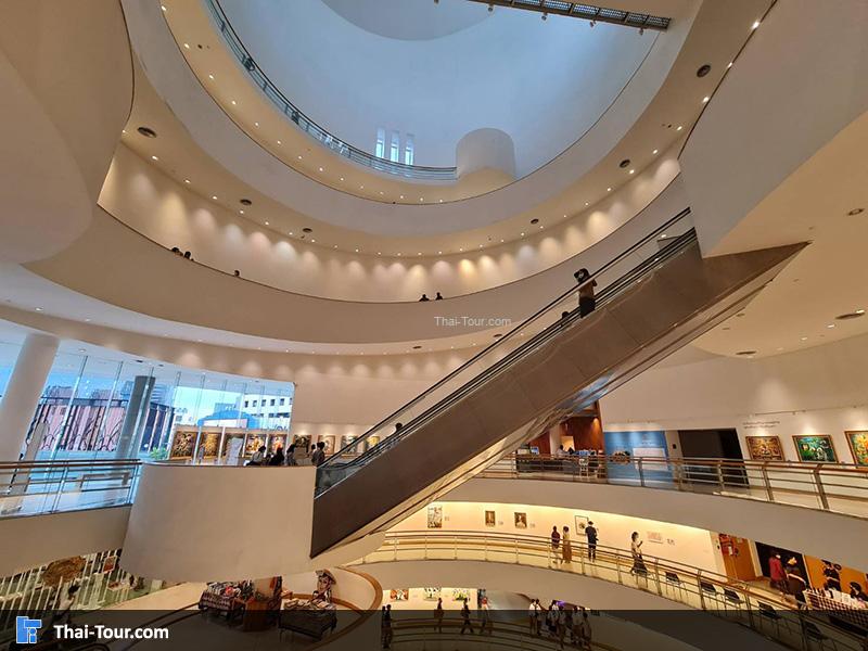 ภายใน หอศิลปวัฒนธรรมแห่งกรุงเทพมหานคร